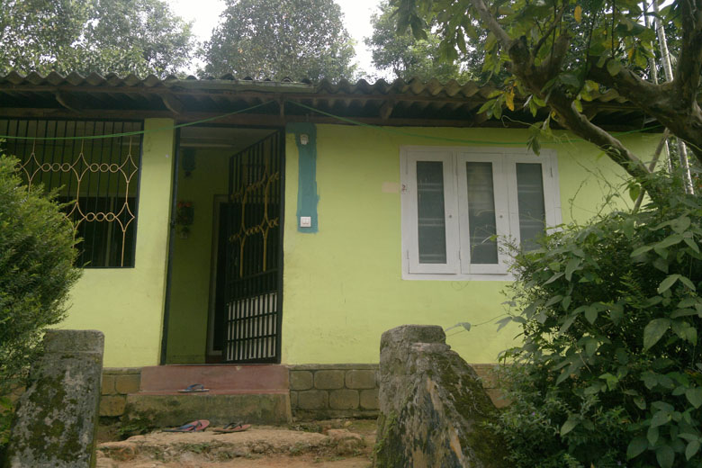 16 cent land with a small house for sale in panamaram, wayanad.