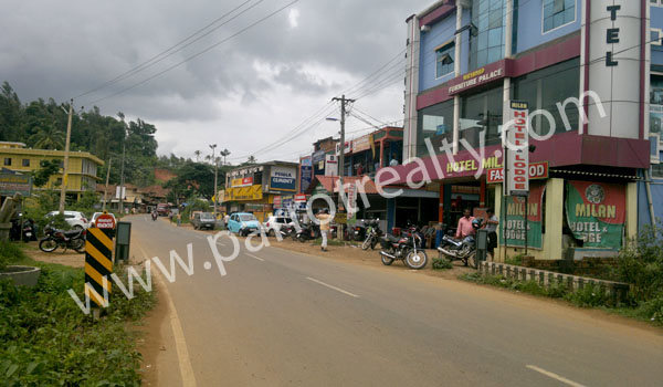 11.45 cent plot with commercial building (11000 sqft) for sale in panamaram.