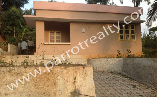 independent 1bhk house with 50cent land for sale in vakeri