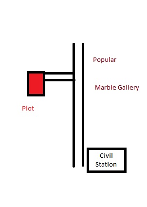 26 cents square plot 200mts from civil station, calicut