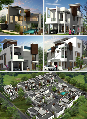 best villas in calicut - crescent-builders.com
