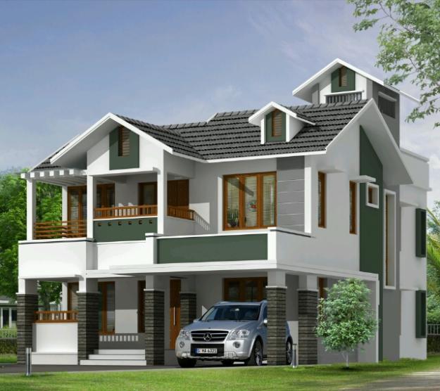 modern indipendend posh house 5bhk 2500 sq.ft. vasthu friendly villa in east