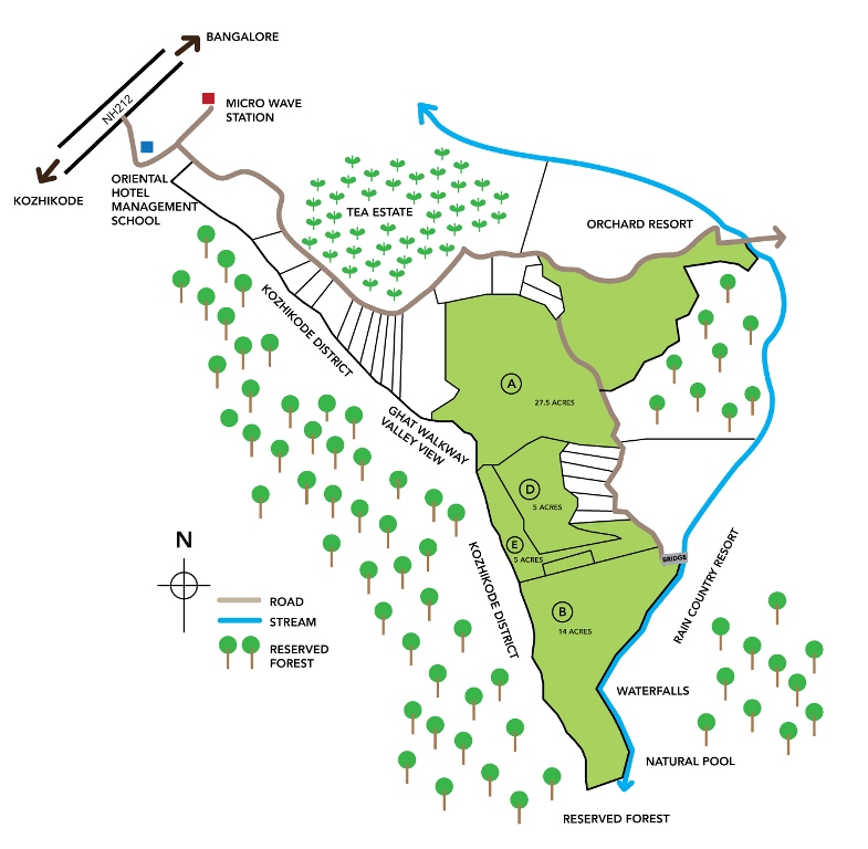 50 acres of land for sale in lakkidi wayanad