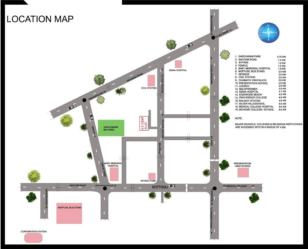 kotooli - mla road square residential plot