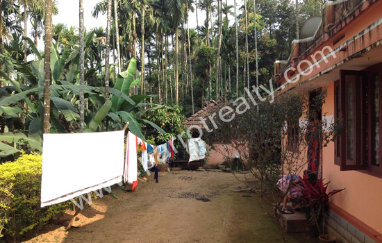 4 acre land with house for sale in near banasura sagar.wayanad