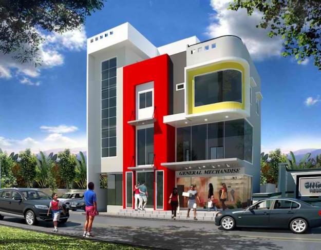 newly constructed commercial building for rent in calicut cherooty road. total ground