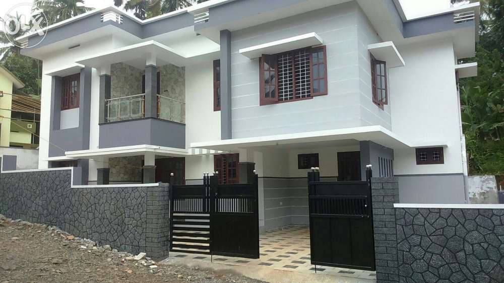 newly constructed contemporary villa