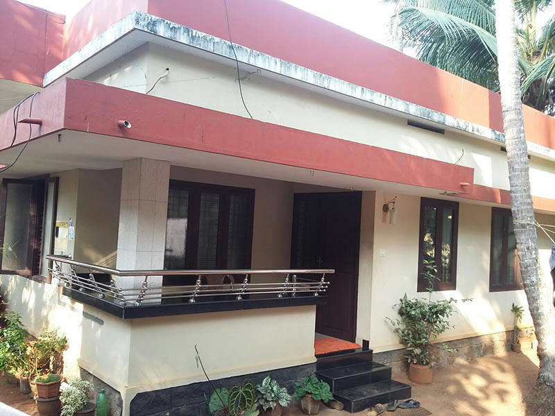 2 bedroom home at paroppady, 6km away from kozhikode town.