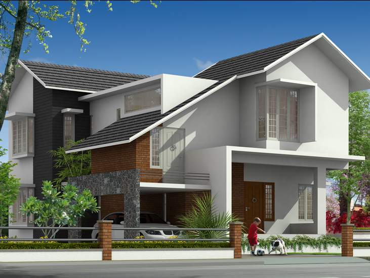 independent house/villa for sale in 4 bedroom luxury villa, pantheerankavu, calicut