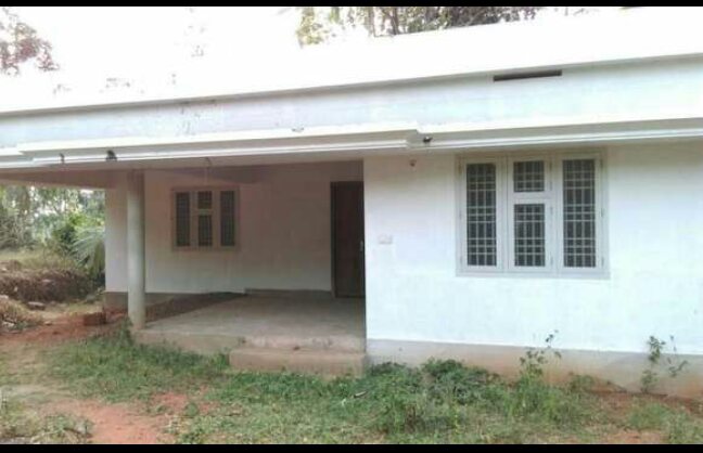 land and uncompleted house