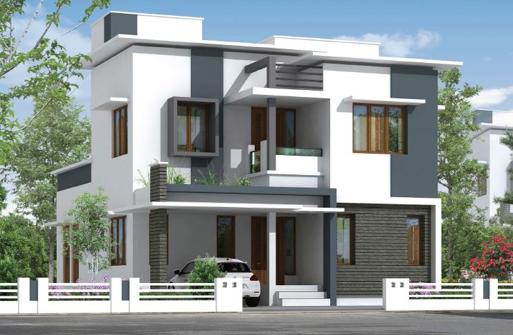 villa projects in calicut 4 bedroom, independent house/villa in mayanad