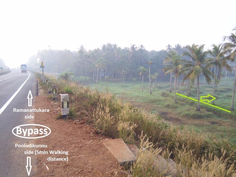 28 cent on malapparamba bypass with highway frontage